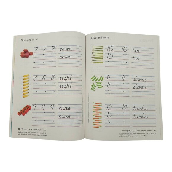 D'Nealian Handwriting Grade 1 Teacher's Edition Student Manuscripts Pencils NEW - Picture 12 of 16